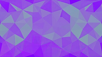 Obraz premium Abstract purple and light blue geometric low poly background texture seamless pattern design ideal for websites and presentations.