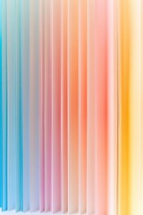 Obraz premium Colorful vertical stripes of soft, blended hues