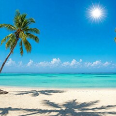 リゾート地のビーチ