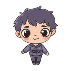 Boys in cartoon characters 