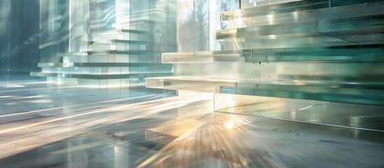 Stacked Glass Panels