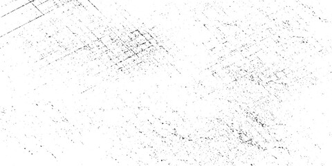 Distressed black texture. Distress Overlay Texture. Subtle grain texture overlay. White background on  grains isolated on white background. Vector illustration.