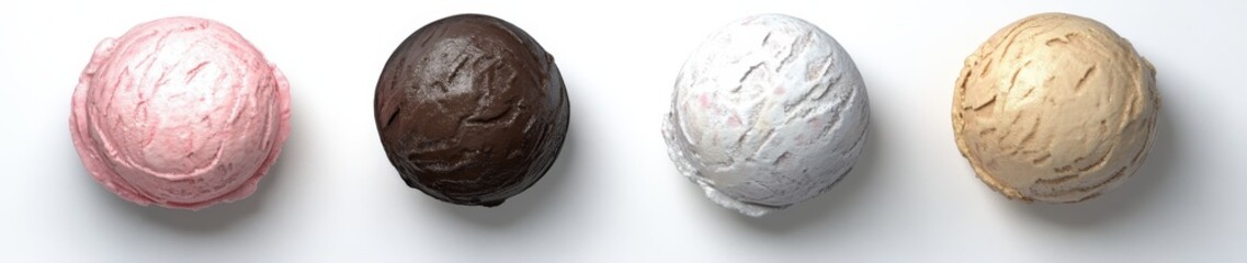 Assorted Ice Cream Scoops (3)