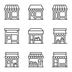 Storefront Icon Set
