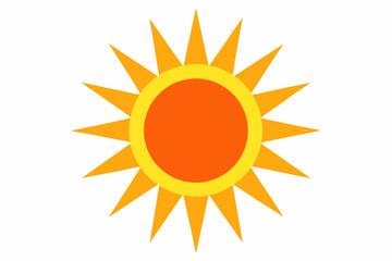 sun vector icon