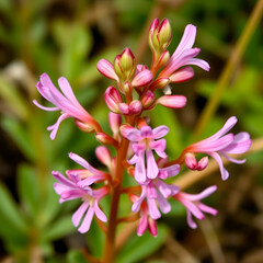 Fumaria officinalis (common fumitory, drug fumitory or earth smoke)