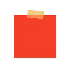 Red Sticky Note