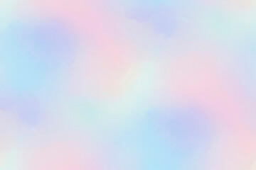 Pastel Watercolor Background Soft Dreamy Colors Abstract Texture