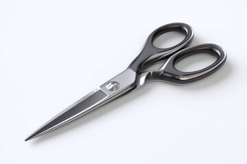 Obraz premium Sleek, modern scissors with a metallic finish.