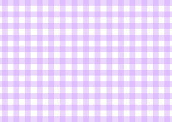 紫色のチェック柄