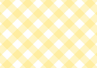 黄色のチェック柄