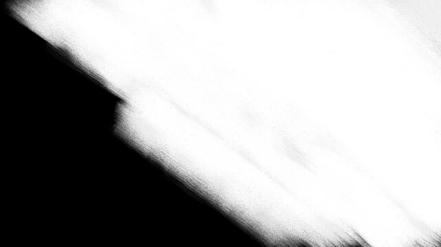 Grunge brush texture wipe reveal motion animation for matte transition