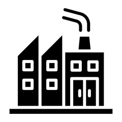 Obraz premium Factories Icon