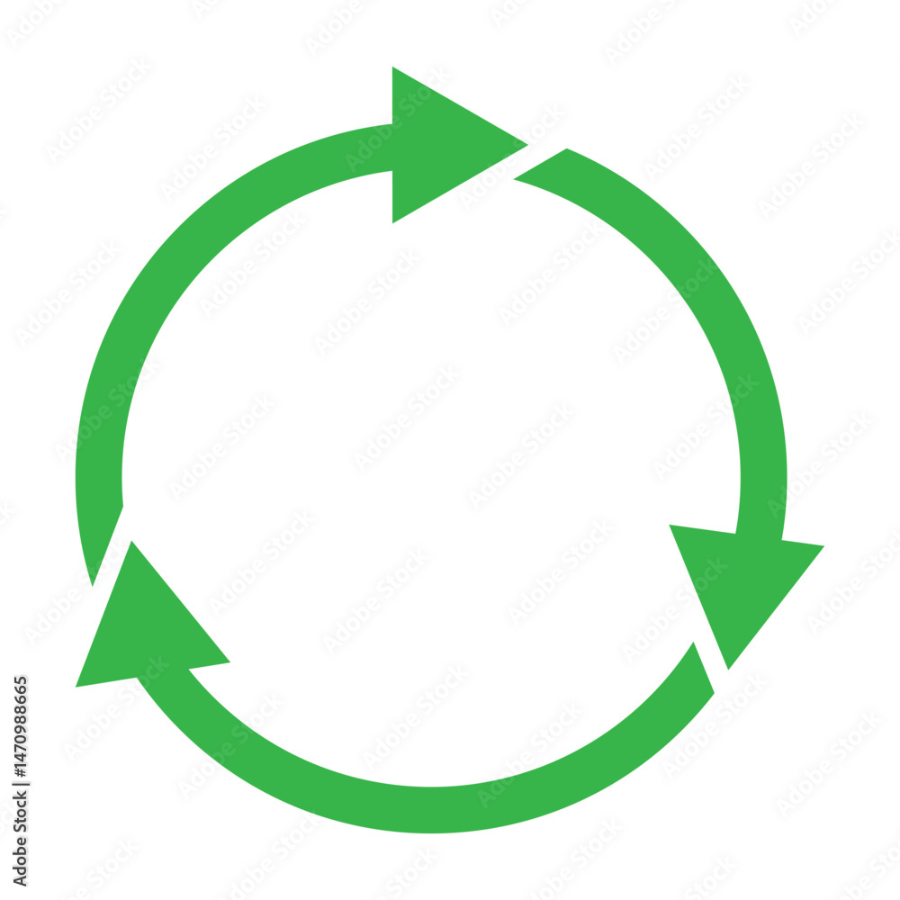 Poster collection of circular and refresh arrow icons. direction element. cursor sign. recycle symbol. vect