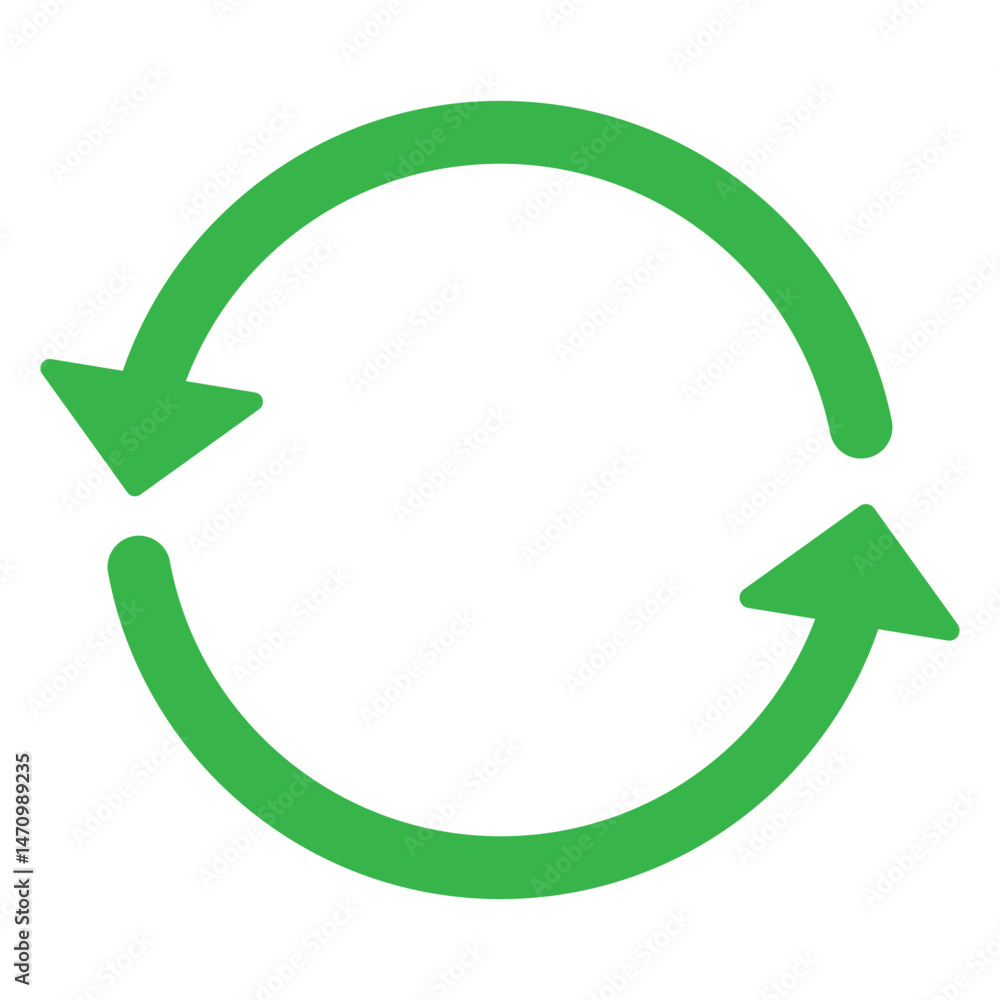 Poster refresh or reload arrows. circle arrow, connect or recycle digital icons. connection restart symbols