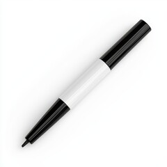 Black and White Marker on Minimalistic Background for Creative Use