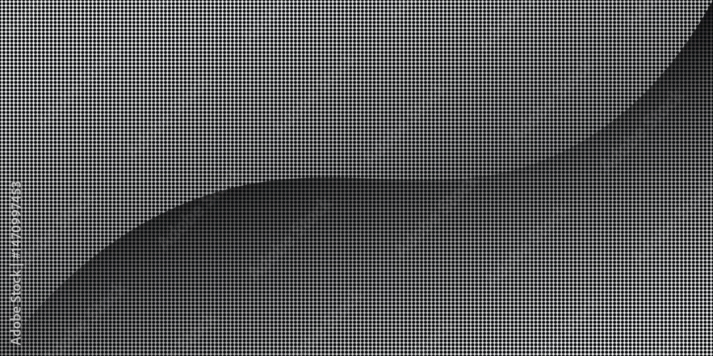 Poster dots halftone black color pattern gradient texture background.