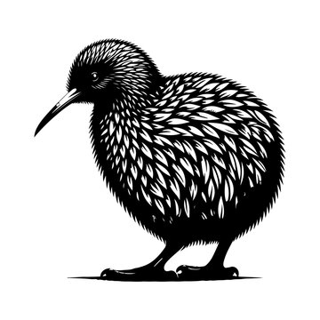 recommend clip art: kiwi bird silhouette vector file.