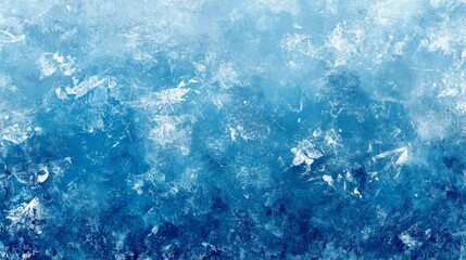 Obraz premium Stunning Frozen Texture Background blue background