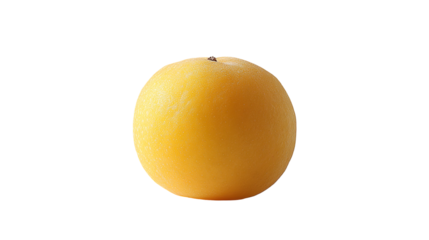 Cutout of Asian golden pear in whole fruit isolated on white background with clipping path.