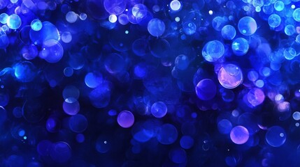 Abstract Blue Bokeh Circles Background blue background