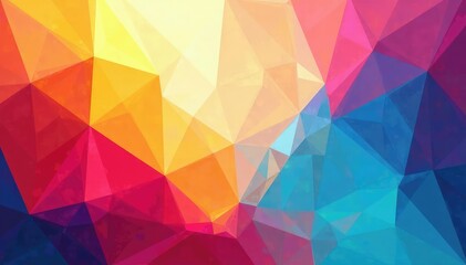 Geometric abstract shapes, vibrant color block design , seamless, seamless pattern