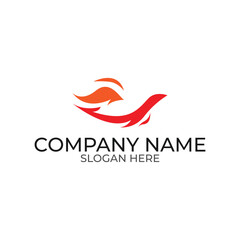 vector design elements for your company logo, fire logo. modern logo design, business corporate template. fire pictorial logo.