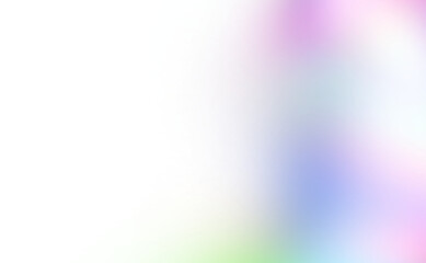 Obraz premium Abstract multicolor blurred gradient shape cutout on transparent background, glowing colors gradients effect, grungy texture, vibrant colors.