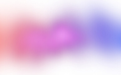 Abstract multicolor blurred gradient shape cutout on transparent background, glowing colors gradients effect, grungy texture, vibrant colors.