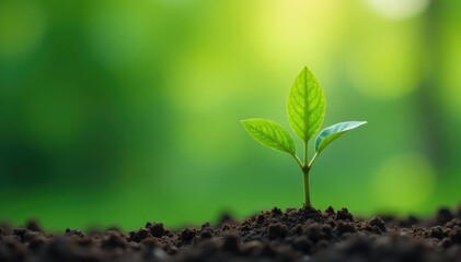 Young tree sprout, thin trunk, upward reaching, clean background , bright, clean, growth