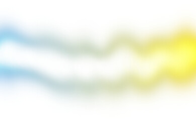 Abstract multicolor blurred gradient shape cutout on transparent background, glowing colors gradients effect, grungy texture, vibrant colors.