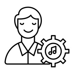 producer outline icon