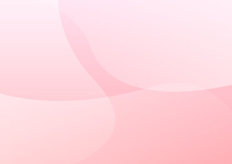ピンクの抽象的なウェーブ背景イラスト
