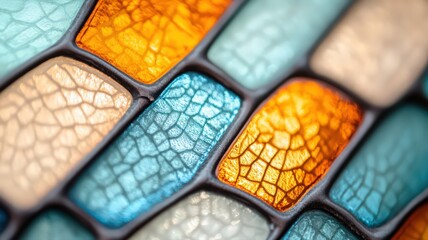 Abstract Colorful Mosaic Tile Texture Background