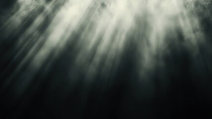 Obraz premium Abstract Dark Background with Light Rays and Dusty Atmosphere