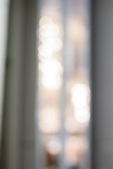 Warm and dreamy bokeh lights enhancing the aesthetics of a corporate meeting space