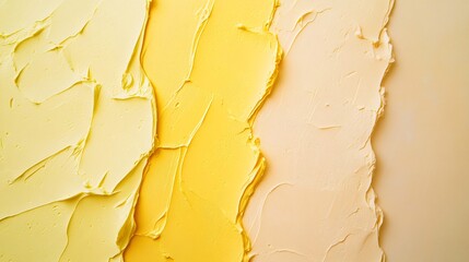 Gradient from sunflower yellow to pale buttercream plain background