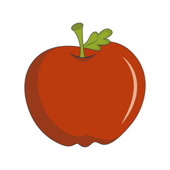 Happy Thanksgiving Day Element with Doodle Cartoon Style. Vector Illustration.