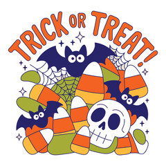 halloween monsters set