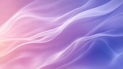 Obraz premium Abstract Pastel Fabric Texture: Flowing Pink, Purple, and Blue Hues