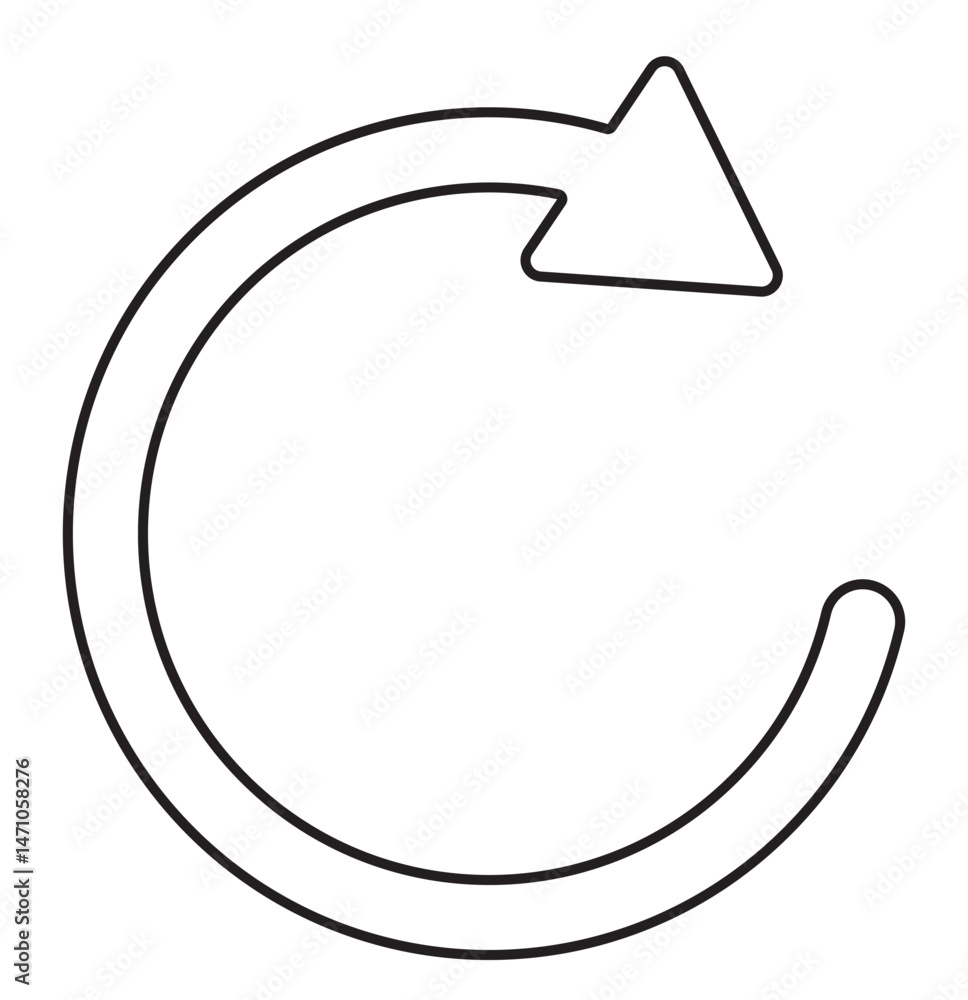 Poster refresh icon vector. green recycle vector icon symbol. repeat and reload icons set and arrow rotatio