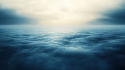 Obraz premium Aerial View of Blue and Gray Clouds Under a Dramatic Sky