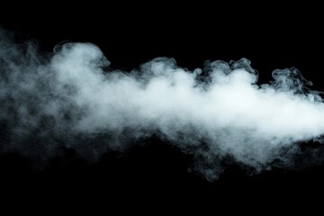 Abstract smoke plume