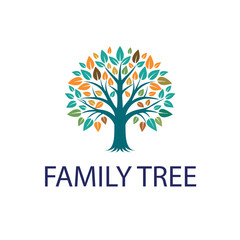 Obraz premium Family Tree logo