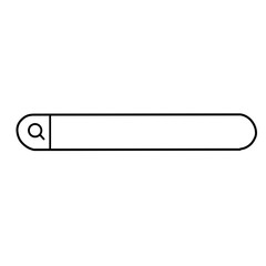 search bar icon vector