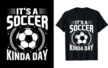 Soccer Vector t shirt design, vector illustration, Soccer design, Soccer silhouette style.
