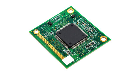 microchip circuit isolated on white background png