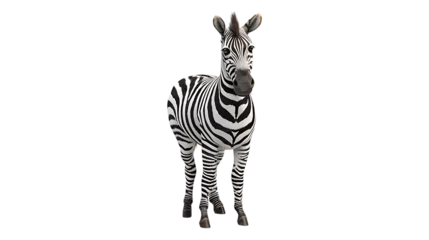 Keuken achterwand Zebra A zebra with a transparent background.  © My Creative Stock