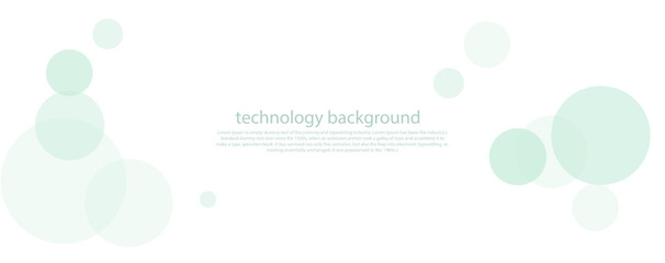 Geometric abstract background with green hexagons. Science, technology  concept. Vector illustration