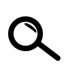 Magnifying glass vector icons